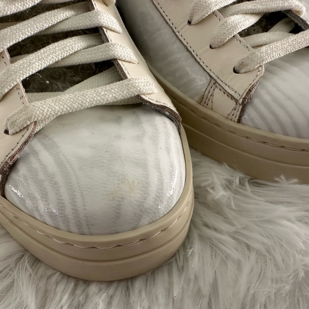 New P448 White Patent sneakers shoes sz 35 - Picture 3 of 8
